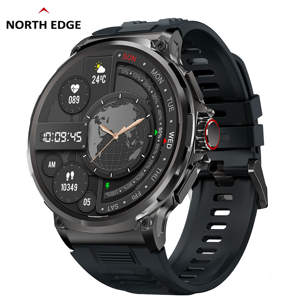Smartwatch Faces - NORTH EDGE-reloj inteligente para hombre, dispositivo