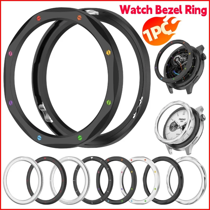 Xiaomi Smartwatch S4 Accessories - Anillos de bisel de Metal para
