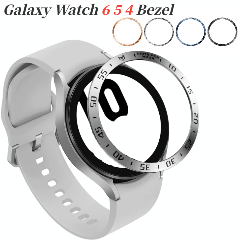 Accessories For Galaxy Watch 5 - Bisel de Metal para Samsung Galaxy