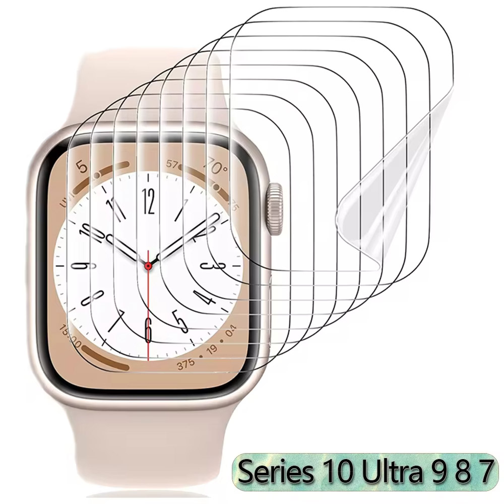 Watch Case Bumper - 2-5 uds película de hidrogel para