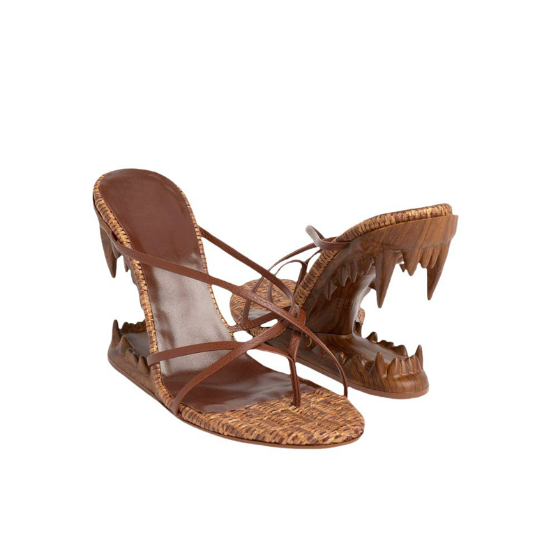 Leather Classic Strap - Novedad de verano, zapatillas de charol