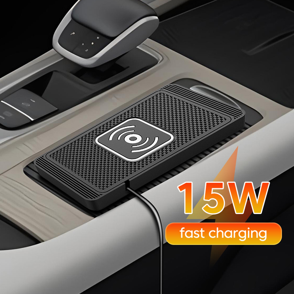 Wireless Charger Watch - Cargador Inalámbrico de 15W para Auto,