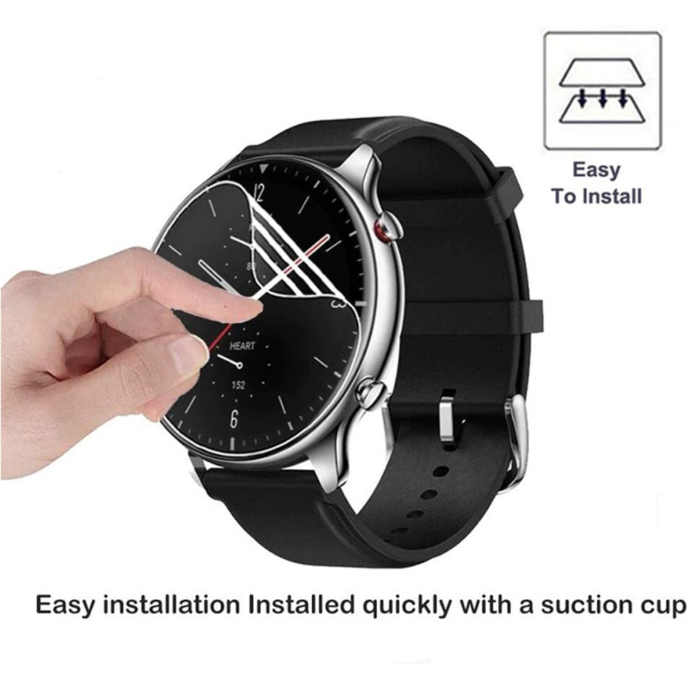 Película de hidrogel transpare - Watch Case Bumper reseña y precio