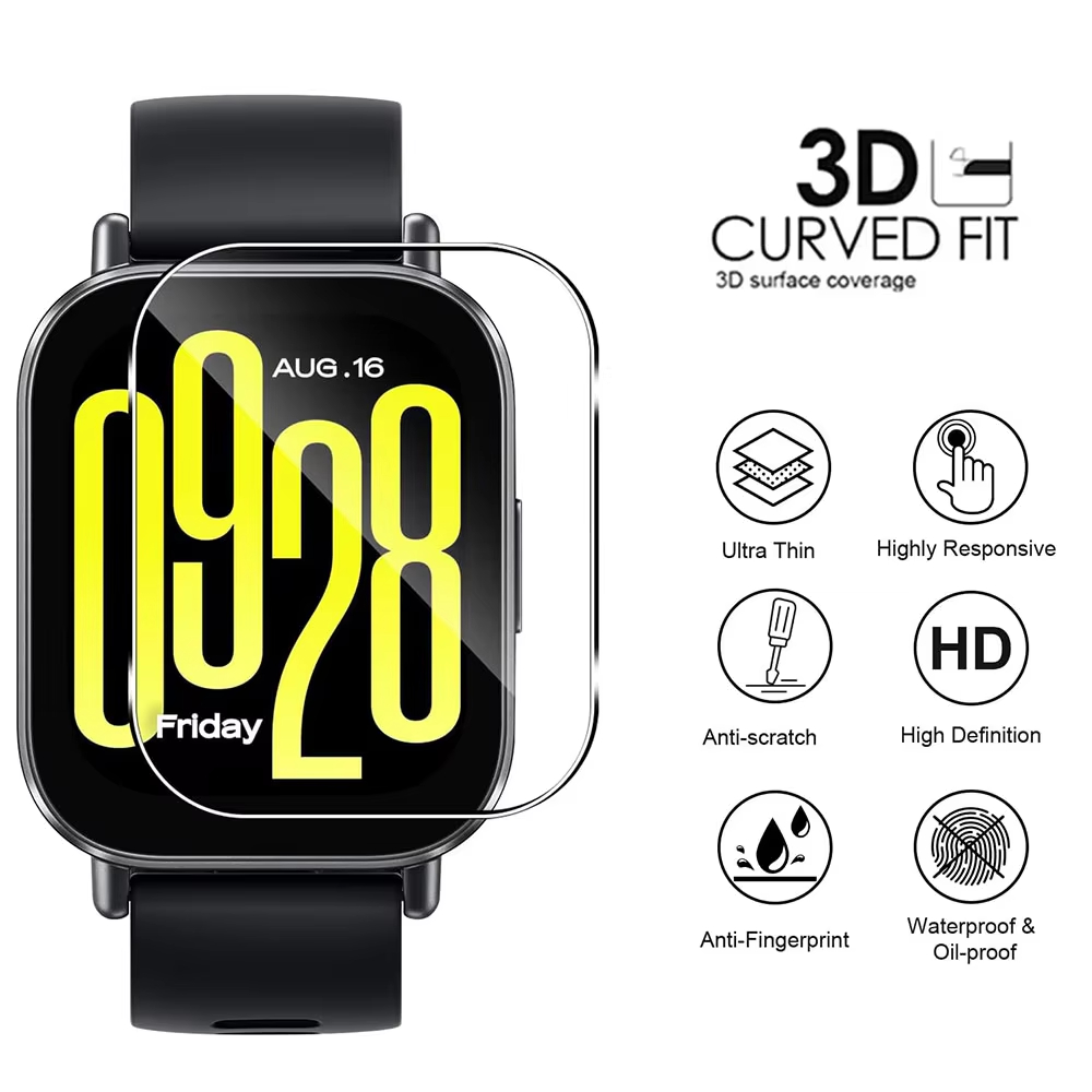 1-5 uds vidrio templado para X - Watch Case Bumper reseña y precio