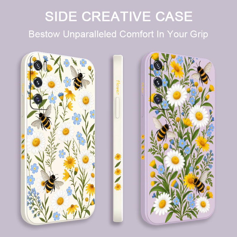 Funda con un bonito diseño flo - Vivo V40 reseña y precio