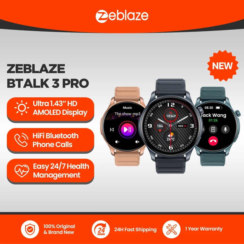 Nuevo reloj inteligente Zeblaz - Smartwatch Faces reseña y precio