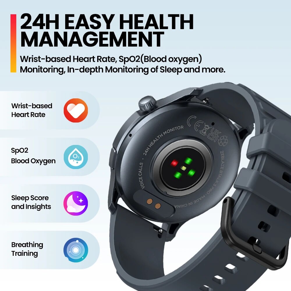 Nuevo reloj inteligente Zeblaz - Smartwatch Faces reseña y precio