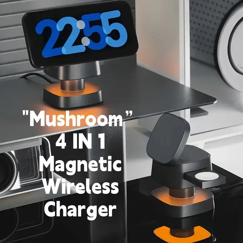 Cargador inalámbrico magnético - Wireless Charger Watch reseña y precio