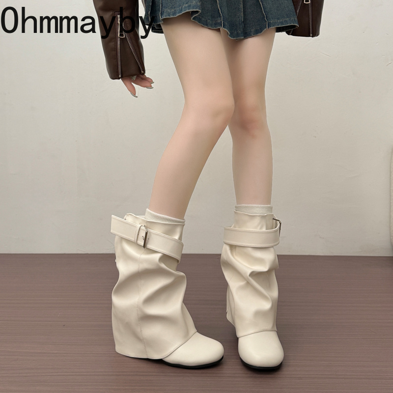 Nuevas Botas de Cuero para Muj - Leather Classic Strap reseña y precio