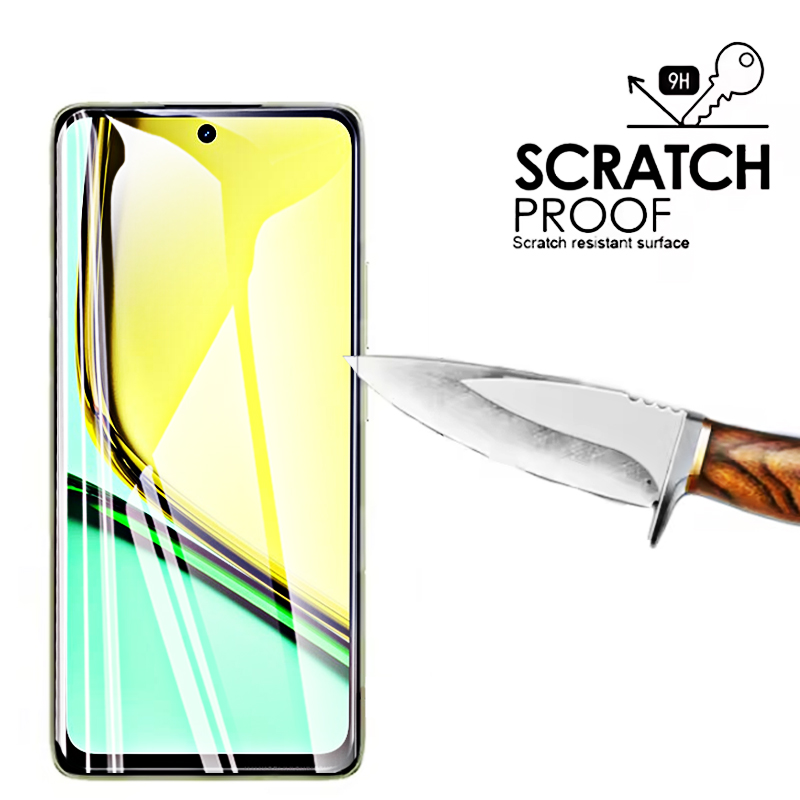 Protector de pantalla de vidri - Realme C67 reseña y precio